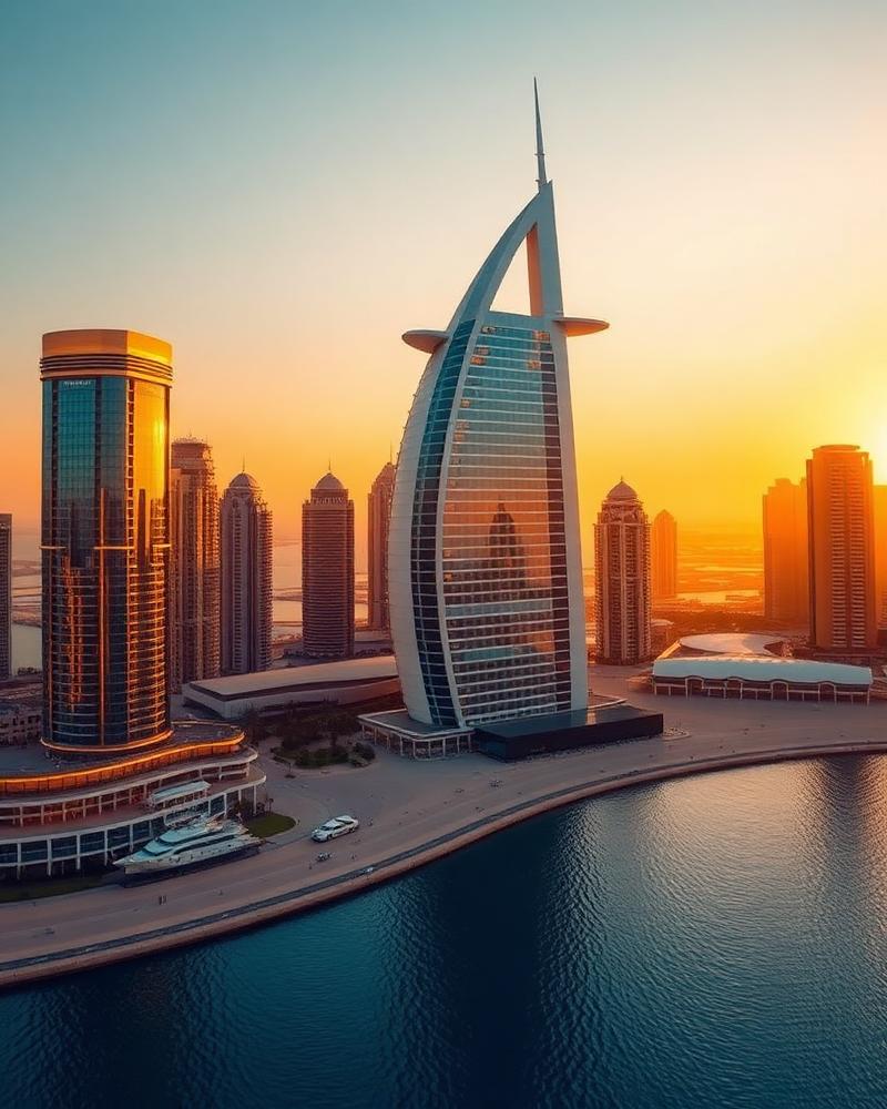Dubai luxury travel destination