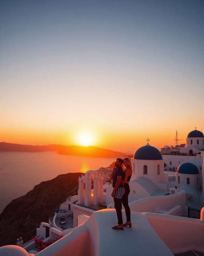Santorini luxury travel destination